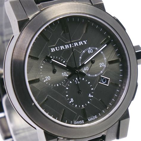 burberry gunmetal dial